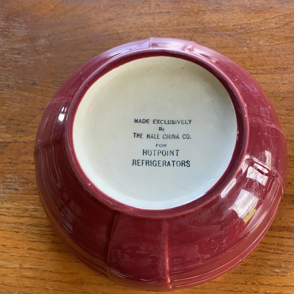 1950’s Hall China Co for Hotpoint retro style bowl - Picture 4 of 6